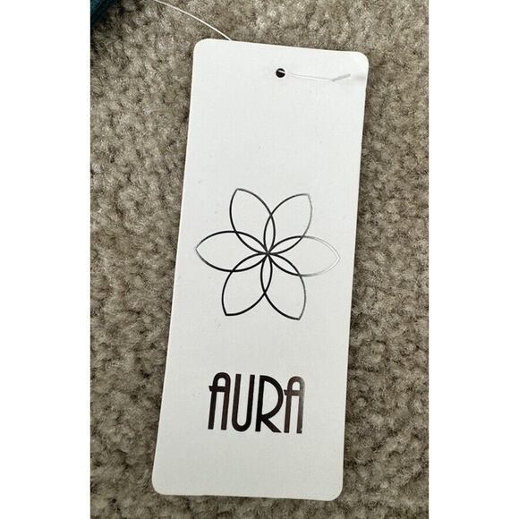 Aura ribbed Deep Teal bandeau top Women’s Size Medium/Large Brand New Nwts - Picture 4 of 6